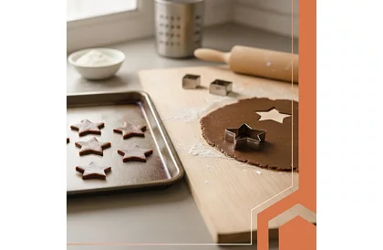 Set de forme pentru casă de turtă dulce