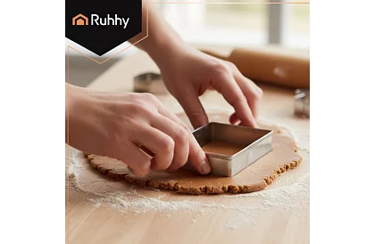 Set de forme pentru casă de turtă dulce