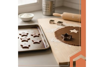 Set de forme pentru casă de turtă dulce