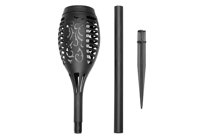 Lanterne de grădină – Torțe solare cu efect de flacără dansantă - 4 bucăți