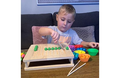 Joc de lemn 2în1 – fermă