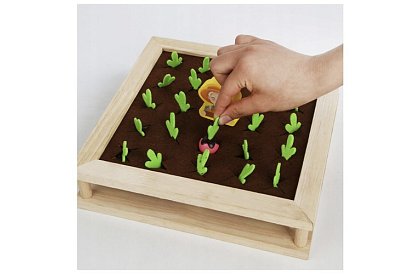 Joc de lemn 2în1 – fermă