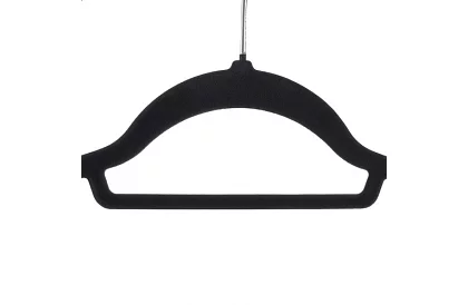 Barele de catifea pentru îmbrăcăminte - 20 buc - negre