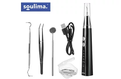 Detergent ultrasonic pentru îndepărtarea tartrului dentar + accesorii