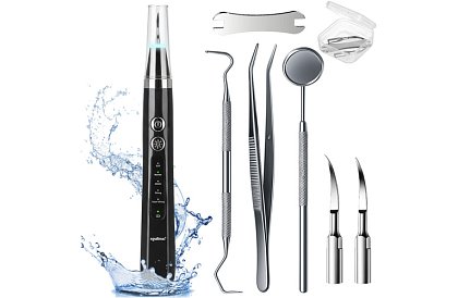 Detergent ultrasonic pentru îndepărtarea tartrului dentar + accesorii