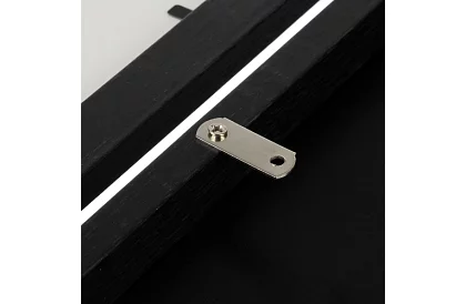 Cadru artistic de deschidere pentru fotografii – desene A4 - negru