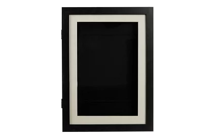 Cadru artistic de deschidere pentru fotografii – desene A4 - negru