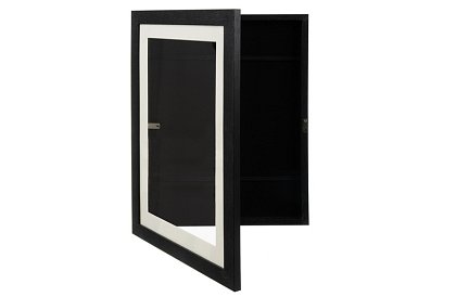 Cadru artistic de deschidere pentru fotografii – desene A4 - negru