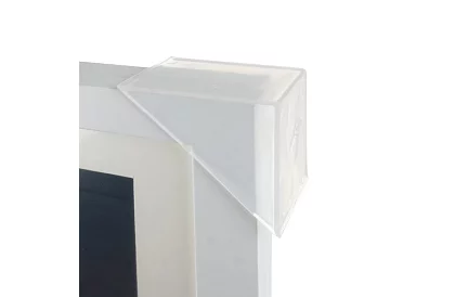 Cadru artistic de deschidere pentru fotografii – desene A4 - alb