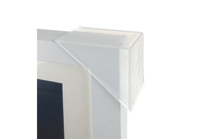 Cadru artistic de deschidere pentru fotografii – desene A4 - alb