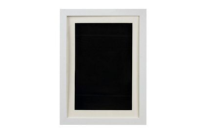 Cadru artistic de deschidere pentru fotografii – desene A4 - alb