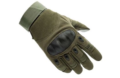 Mănuși tactice de contact - mărimea XL - khaki