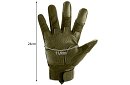 Mănuși tactice de contact - mărimea XL - khaki