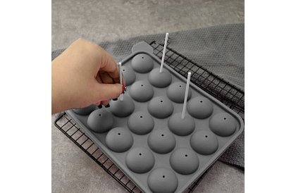 Formă din silicon pentru bomboane lollipop