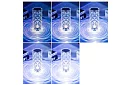 Lampa de birou RGB cu touch LED – Lampa din cristal Diamond