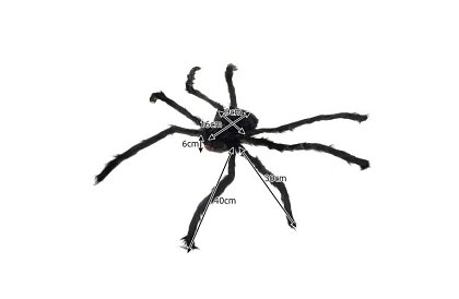 Păianjen artificial uriaș - decoratiune 90 cm