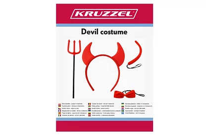 Costum - accesorii de diavol - set de 4 piese