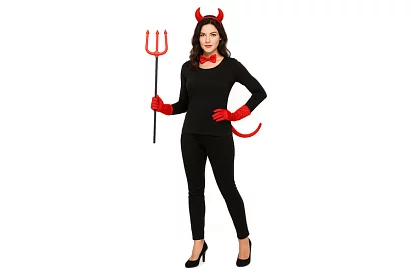 Costum - accesorii de diavol - set de 4 piese