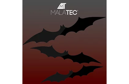 Set de 3 lilieci artificiali pentru Halloween – 47, 37 și 31 cm