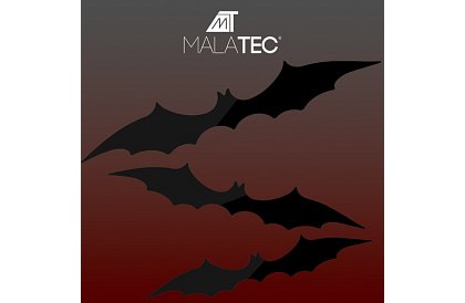 Set de 3 lilieci artificiali pentru Halloween – 47, 37 și 31 cm