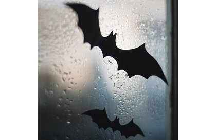 Set de 3 lilieci artificiali pentru Halloween – 47, 37 și 31 cm