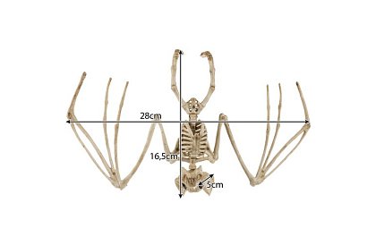 Scheletul unui liliac 30 cm - decoratiune de Halloween