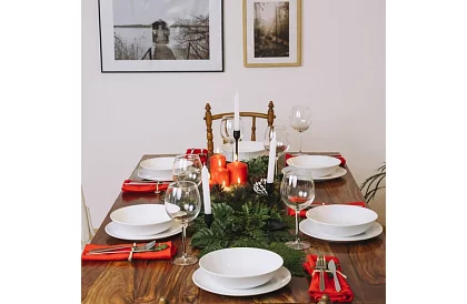 Coroana decorativă de Crăciun - 60cm