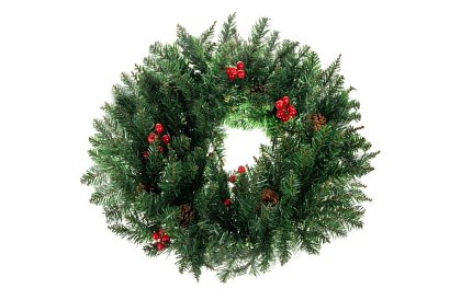 Coroana decorativă de Crăciun - 60cm