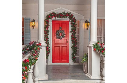 Coroana decorativă de Crăciun - 60cm