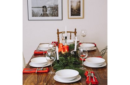 Coroana decorativă de Crăciun - 60cm