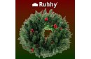 Coroana decorativă de Crăciun - 60cm