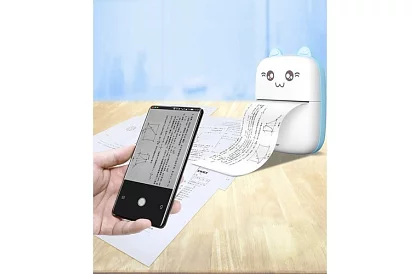 Imprimantă portabilă inteligentă - Thermoprint + 11 role de hârtie