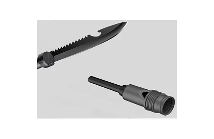 Lopată militară pliabilă - 16în1