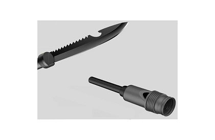 Lopată militară pliabilă - 16în1