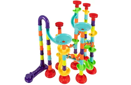 Pista creativă cu bile 113 elemente + 30 bile