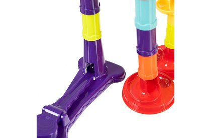 Pista creativă cu bile 113 elemente + 30 bile