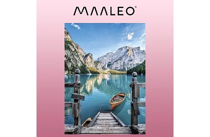 Pictură după numere - peisaj montan - 40x50 cm