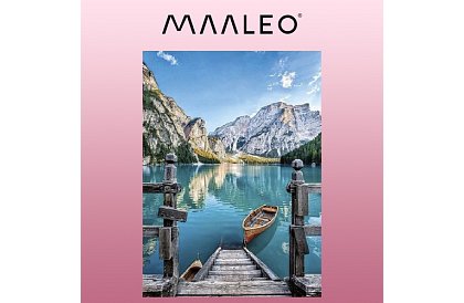 Pictură după numere - peisaj montan - 40x50 cm