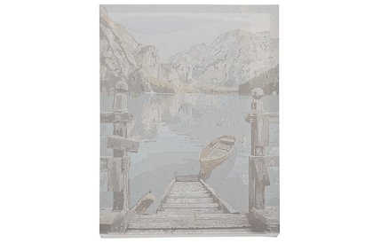 Pictură după numere - peisaj montan - 40x50 cm