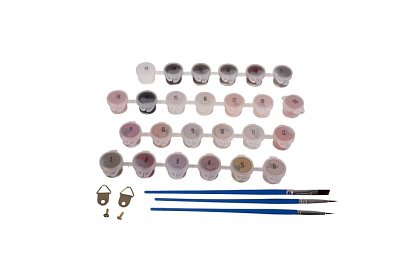 Pictură după numere - pisică - 40x50 cm