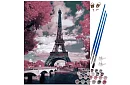 Pictură după numere - Turnul Eiffel - 40x50 cm