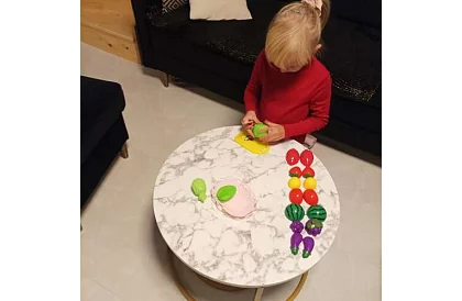 Set de tăiere - fructe de tăiat în coș