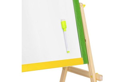 Tablă de lemn dublă pentru copii