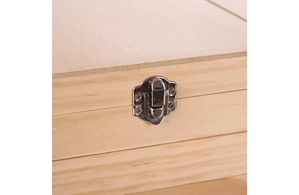 Set de pictură într-o valiză din lemn – 83 de elemente