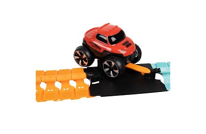 Pista de mașini flexibilă de 4,8 metri + mașină