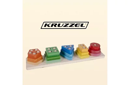 Tăietor de forme din lemn - puzzle