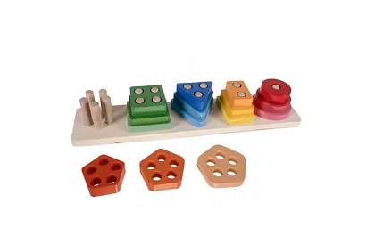 Tăietor de forme din lemn - puzzle