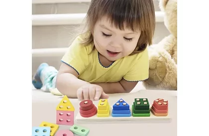 Tăietor de forme din lemn - puzzle