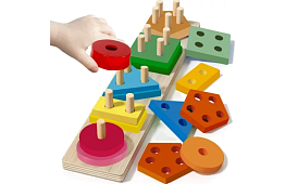 Tăietor de forme din lemn - puzzle