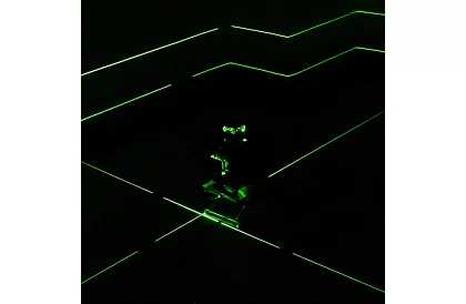 4D nivelă laser 360° – 16 linii – laser de nivelare verde